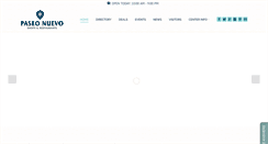 Desktop Screenshot of paseonuevoshopping.com